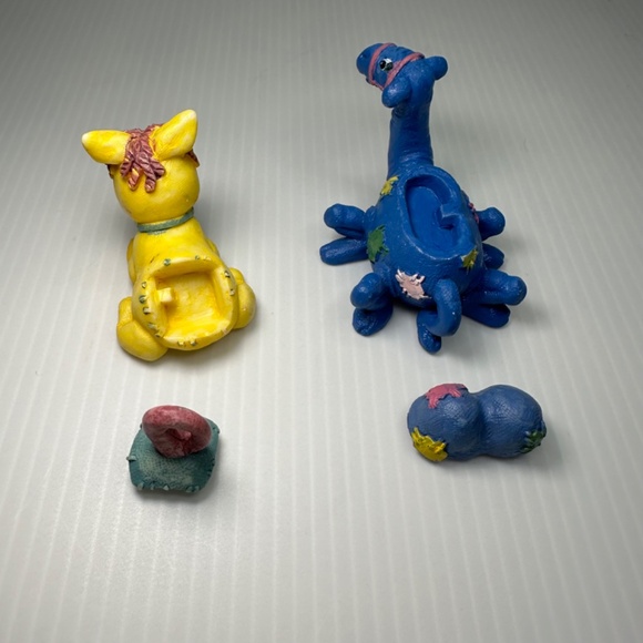 Vintage Raggedy Ann Miniature Tea Set Popular Imports Full 10 Piece Set 1997 - Picture 10 of 14